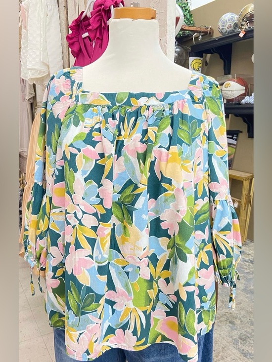 LC Lauren Conrad Tops - Lauren Conrad Square Neck Blouse